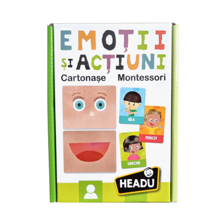 Headu Montessori - Carti Emotii Si Actiuni In Romana Headu - 1